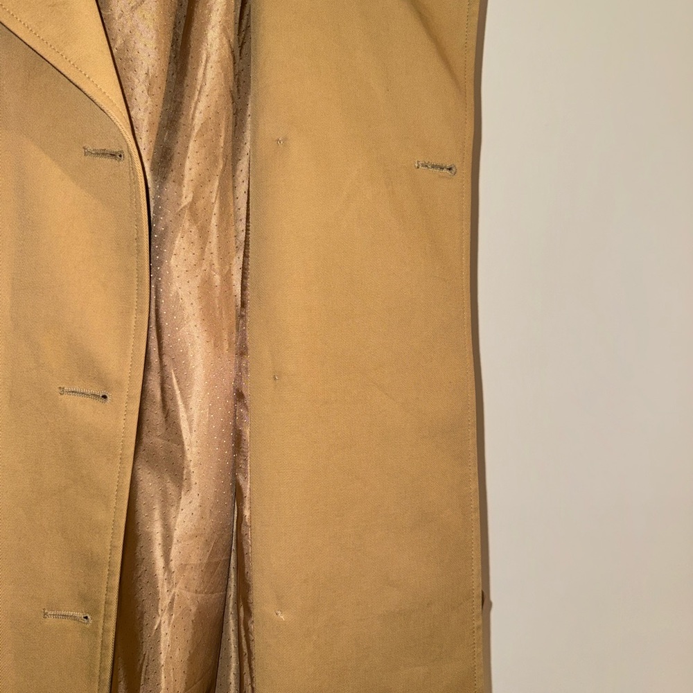 Sezane trench coat, camel color size 8 - Picture 5 of 8